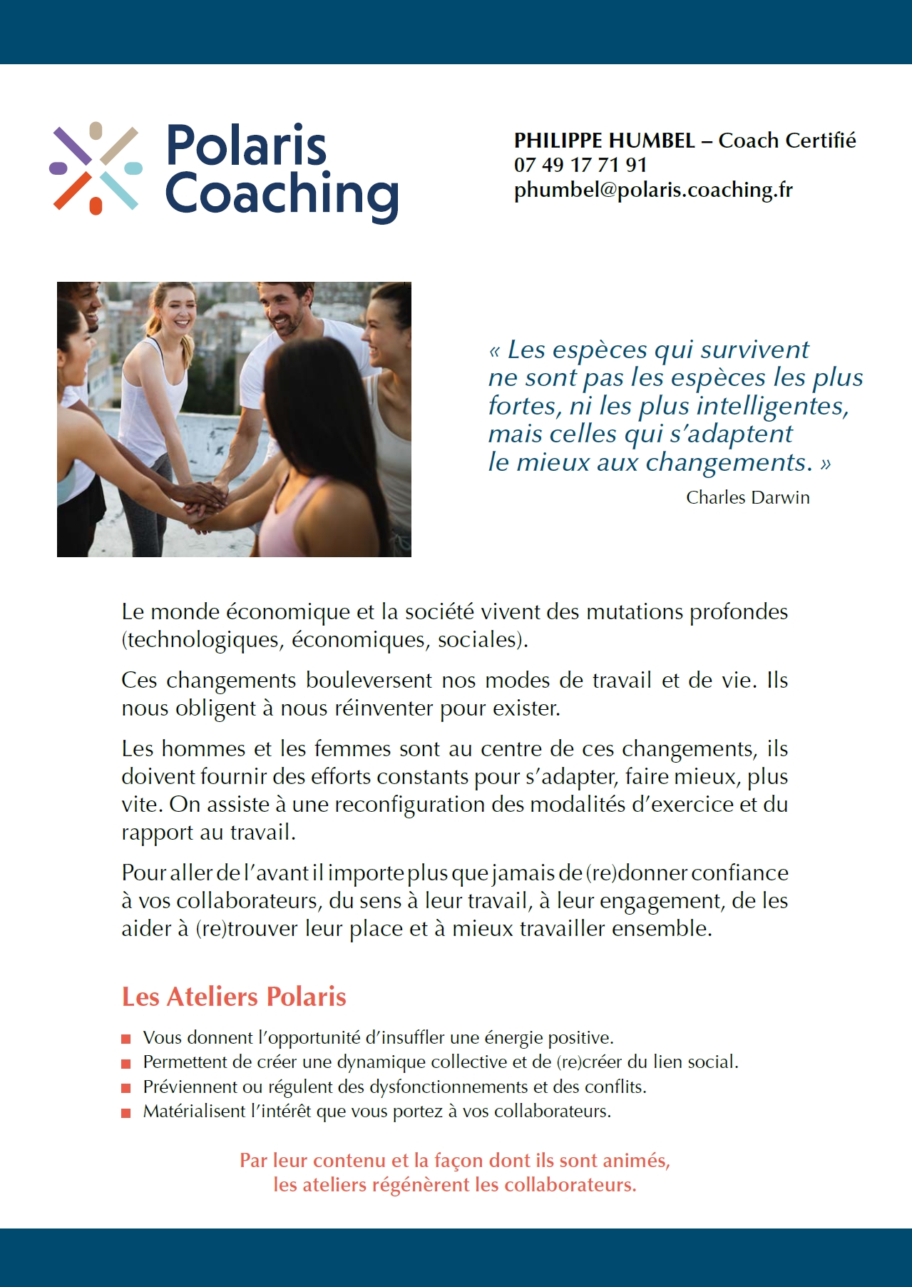 Plaquette Polaris-Coaching